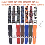 Resin Strap For Ca--sio GST-W300G、GST-W300、GST-S300G GST-S300、GST-S210B、GST-S100G GST-S110、GST-W100G