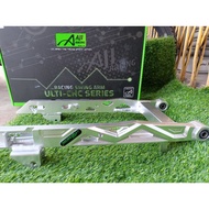 EX5 DREAM GBOJ EX5 C70 - REAR FORK ARM SWING ARM FORK ULTI CNC SERIES SILVER COLOUR NEW ARRIVEL - AJ
