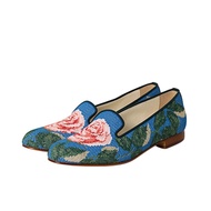 BEAMS COUTURE x RURU MARY'S Opera Shoes Blue Unused