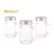 [Honour-t] 1Pc 40ml Mini Jam Honey Jar Portable Leakproof Coffee Milk Juice Bottle With Lid Home Par