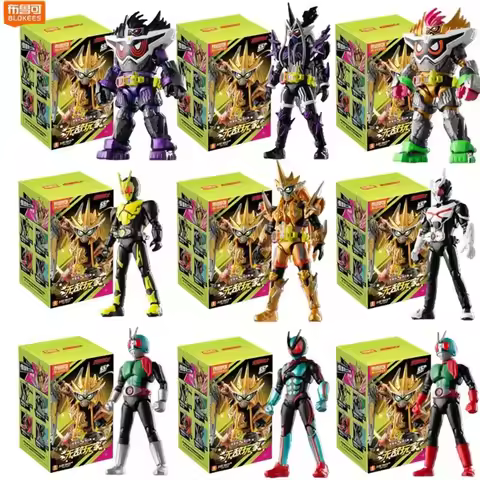 Genuine Blokees Kamen Rider Galaxy Series S1 Wave 1 to Wave 5 Building Block Action Figures Collecti