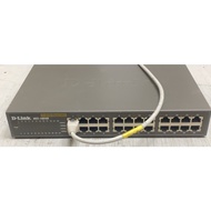 [Shangdian 3C] D-Link DGS-1024D 24-Port 1,000m Giga Ultra-High-Speed Ethernet Desktop Rack Type No N