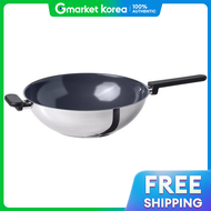 MARKETB | Ikea Middagsmat Wok 32cm Non-Stick Coating /Two-Handled Pot /Frying Pan /Stir-Fry Pan /Chi