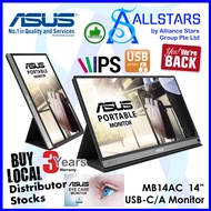 ASUS ZenScreen MB14AC Portable USB Monitor (Warranty 3years with ASUS SG)