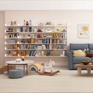 Wall-mounted Bookshelf Partition Storage Rack Wall-mounted Track vitsoe606Single-Slot Board Bracket 