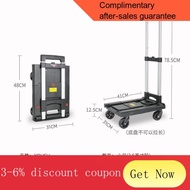 Trailer Folding Delivery Trolley Trolley Household Hand Buggy Portable Lever Car Lightweight Platform Trolley
