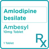 AMBESYL Ambesyl Amlodipine 10mg 1Tablet [Prescription Required]