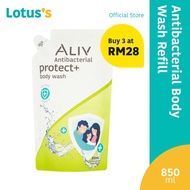 Aliv Antibacterial Protect+ Body Wash Refill Pack 850ml