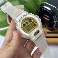 G SHOCK DW6900 WHITE GOLD JELLY JAM TANGAN MEN WOMEN DIGITAL WATCHES SPORTS