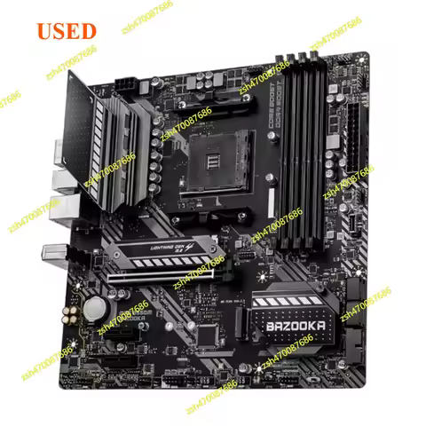 For MSI MAG B550M BAZOOKA Motherboard 128GB Socket AM4 DDR4 Micro ATX Mainboard 100% Tested