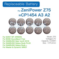 Cp1454 ZeniPower Z75 0.33 Wh Battery Suitable for JABRA ELITE SPORT Sony WF-SP800N