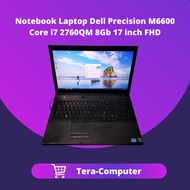Notebook Laptop Dell Precision M6600 Core i7 2760QM 8Gb 17 inch FHD