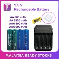 Nickel zinc AAA1.6V900mWh/AA1.6V 1.5V 2500 battery rechargeable battery smart nickel-zinc battery US