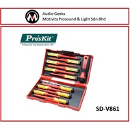 Pro'skit SD-V861 13PCS VDE Screwdriver Kit