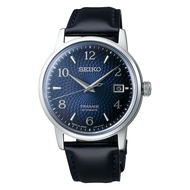 [Watchspree] Seiko Presage (Japan Made) Automatic Cocktail Time Black Calf Leather Strap Watch SRPE43J1