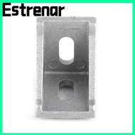 ESTRENAR 10pcs L Shape Connector, 3030 Series 2 Hole Aluminum Corner Bracket, Premium Durable Right 