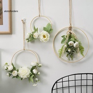 Balcony Decoration Wedding Wreath Ornaments Artificial Flower Wreath Hanging Ornament – Sustainable 