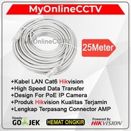 LAN Cable 25M Cat6 25Meter Hikvision UTP RJ45 Cable 25 Meter Network