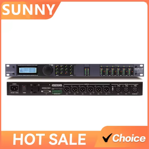 Driverack 260 PA260 3 In 6 Out Digital DBX Audio Processor Loudspeaker Management Professional Stage