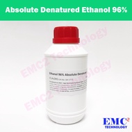 Denatured / Undenatured Ethanol 96% 500ml (Ethyl Alcohol) (Bahan Mentah utk Sanitizer / Cosmetics Us