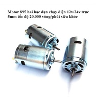 New 895 Motor with two electric bearings 12v/24v - Super powerful 895 Motor with load capacity of 10