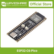 Waveshare ESP32-C6 Microcontroller, WiFi 6 Development Board, 160MHz Single-core Processor, ESP32-C6