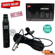 show cb330 phantom power clip mic