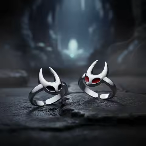 Hollow Knight Ring Silksong Hornet Adjustable Alloy Ring Neutral Jewelry Gift Cosplay Prop
