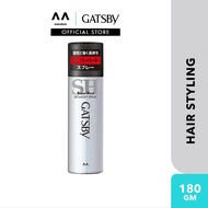 GATSBY Set & Keep Spray Super Hard 180g (mens hair spray, spray hair, spray hair setting)