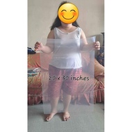 Pang-Empake Makapal PE Plastic 25x50, 30x50, 40x40, 40x60 Polyethylene Plastic Folded/piece