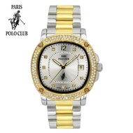 Paris Polo Club นาฬิกาข้อมือผู้หญิง สายสแตนเลส รุ่น PPC-230715