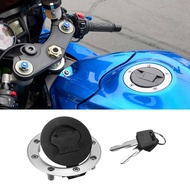 Motorcycle Fuel Gas Tank Cap Cover Lock Fuel Cap Lock for SV650 SV 650 GSXR 1000 2003-2014 GSXR 600