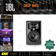 JBL 305P MkII Powered 5" Two-Way Studio Monitors