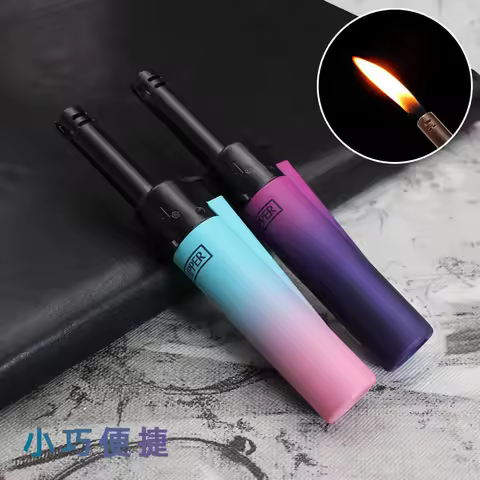 Original Spanish Clipper Butane Gass Lighter, Various Styles, Inflatable Lighter 8 Piece Boxed Smoki