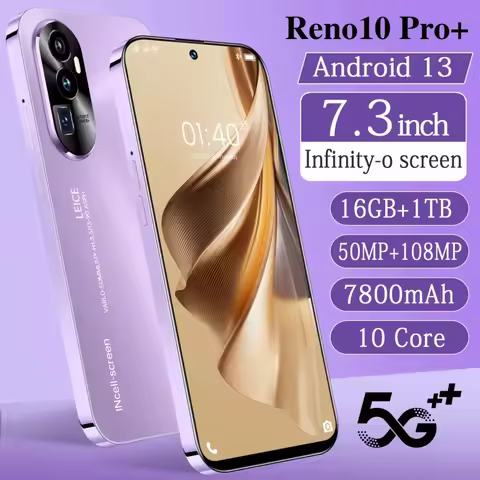 2026 Reno 10 Pro Original SIM Phones Phone Unlocking Mobile Celular Smartphone 8 Gen 2 Dual 5G 7.3 A