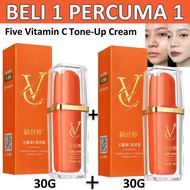 Tone Cream, Fast Cream, 30G, Five Vitamins C, Face Cream Without Lettuce, VC Lettuce Cream, Light To