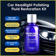 Headlight Repair Agent 30ml Agent Polishing Auto Headlight Liquid Restoration Safe Riding Headlight Cleaning Tool phdsg phdsg