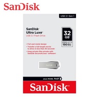 【現貨免運】SanDisk Ultra Luxe CZ74 32GB USB 3.1 金屬 隨身碟