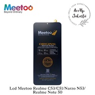 LCD Touchscreen Realme C53 C51 Narzo N53 Realme Note 50 LCD Meetoo Black Original