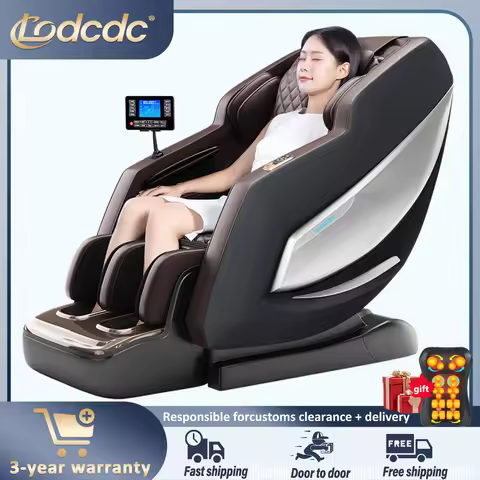 2025 new model 3 year warranty massage chair zero gravity luxury 4d Zero Gravity Shiatsu AI voice Ma
