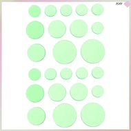 24pcs Silicone Drum Dampeners Self-adhesive Drum Pads Snare Drum Mute Stickers  junshaoyipin