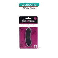 FOOT PETALS Back Of Heel Cushions With Extra Cushion Black, 1 Pair