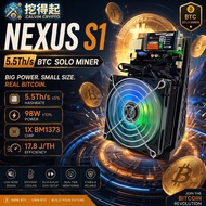 ⭐Calvin實測⭐ Nexus S1-01 5.5TH 98W 比特幣 Solo 礦機｜BM1373 新世代晶片｜180日一換一