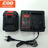 Charger Cas Doking Baterai Cordless Impact bor gerinda jld tool 48v