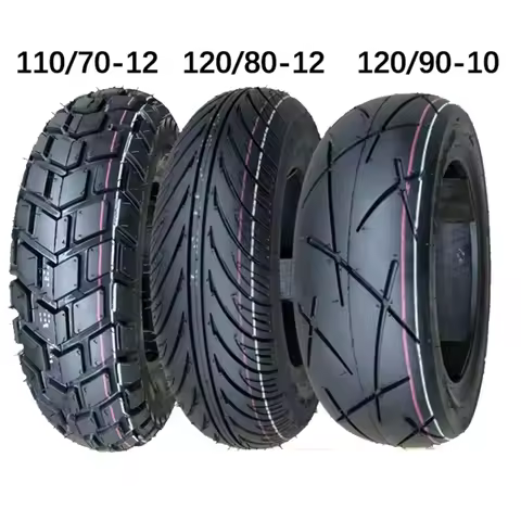 120/70-12 130/70-12 130/90-10 130/70-12 Motorcycle Tubeless Tire For Moped Bike Electric Scooter Mot