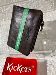 Kickers Genuine Leather Men Women Purse Wallet 53682 9cm2cm12.5cm