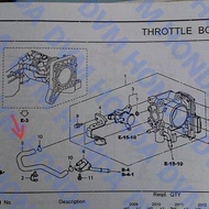 Hose/ Hose Purge Solenoid Original City Gm2/Jazz Ge Accessories