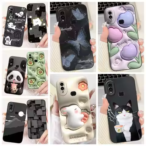 Case For Samsung Galaxy A10 A105F A10s A107F Soft Liquid Silicone Back Cover For Samsung M01s SM-M01