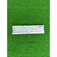 STICKER HOLOGRAM 3sixty.OG