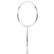 Hundred Mens Rock R8 Badminton Racket (White/Gold/Blue) - Sports Direct
